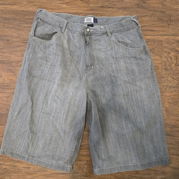 Vintage Phat Farm denim shorts mens size 40 baggy loose jorts - Picture 2 of 7